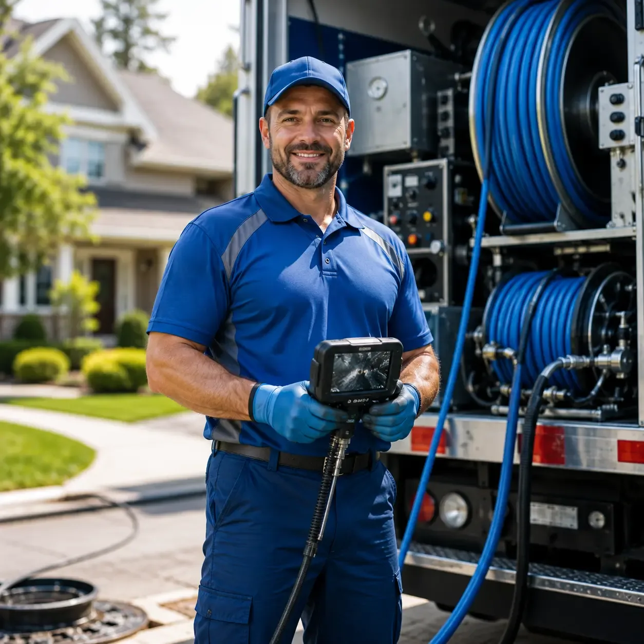 Local outdoor drain cleaning specialists in Cressona, PA